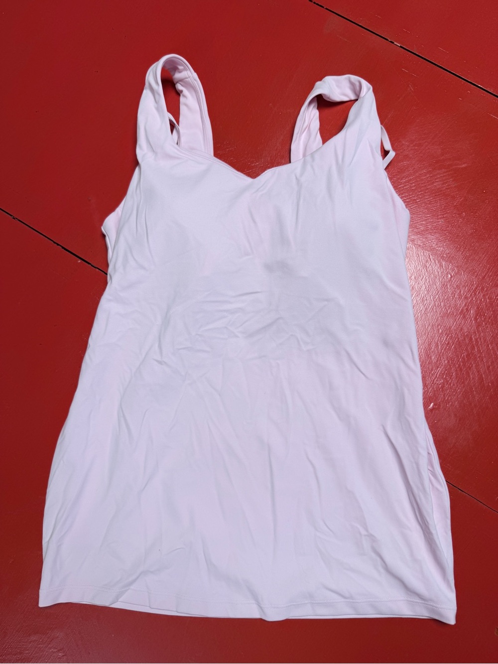 MOMANDA PALE PINK MATERNITY NURSING TANK TOP